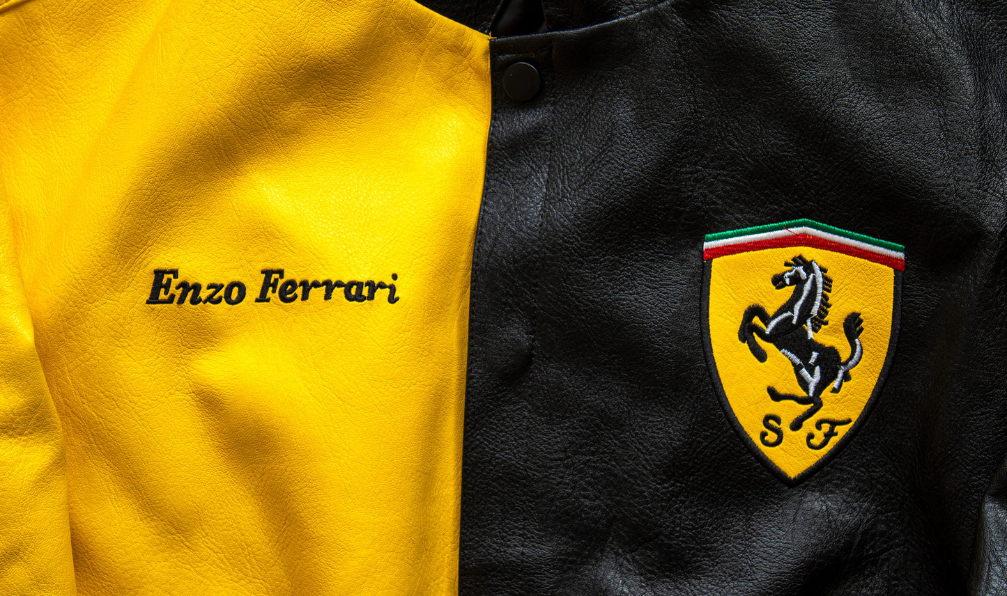 Ferrari odinė striukė