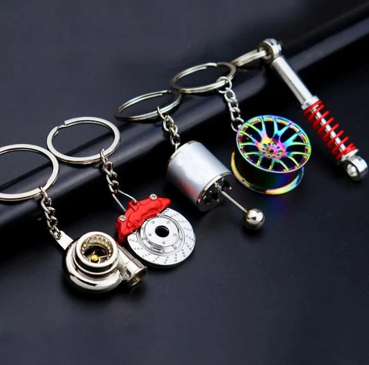 Car-Themed Keychains